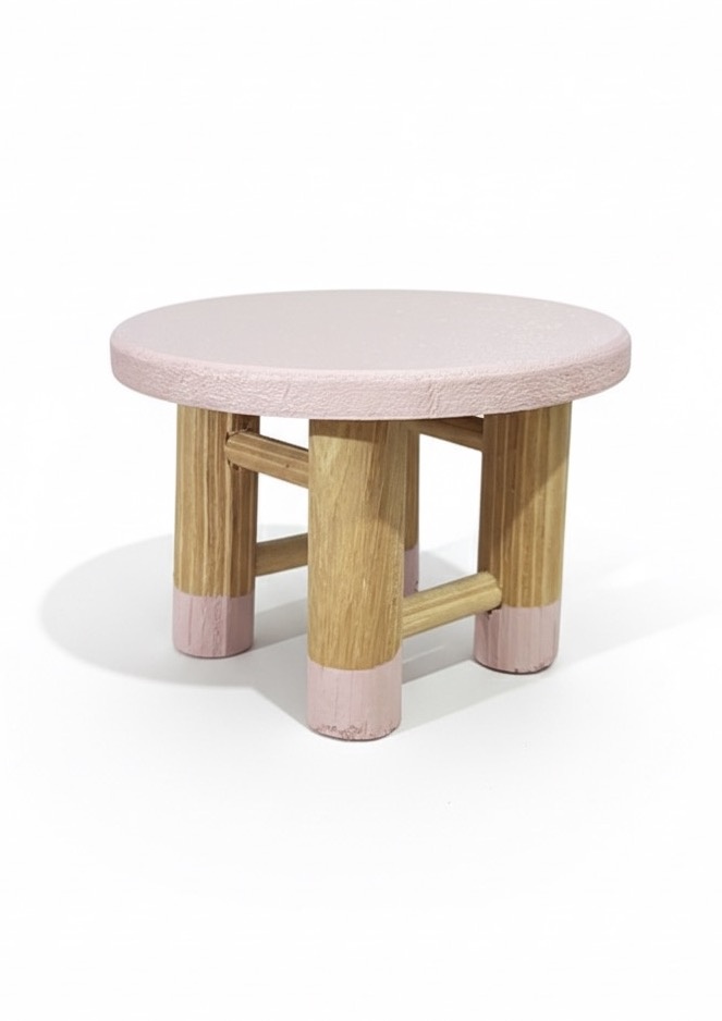 Banquinho Rose - Mini - daydecorafestas