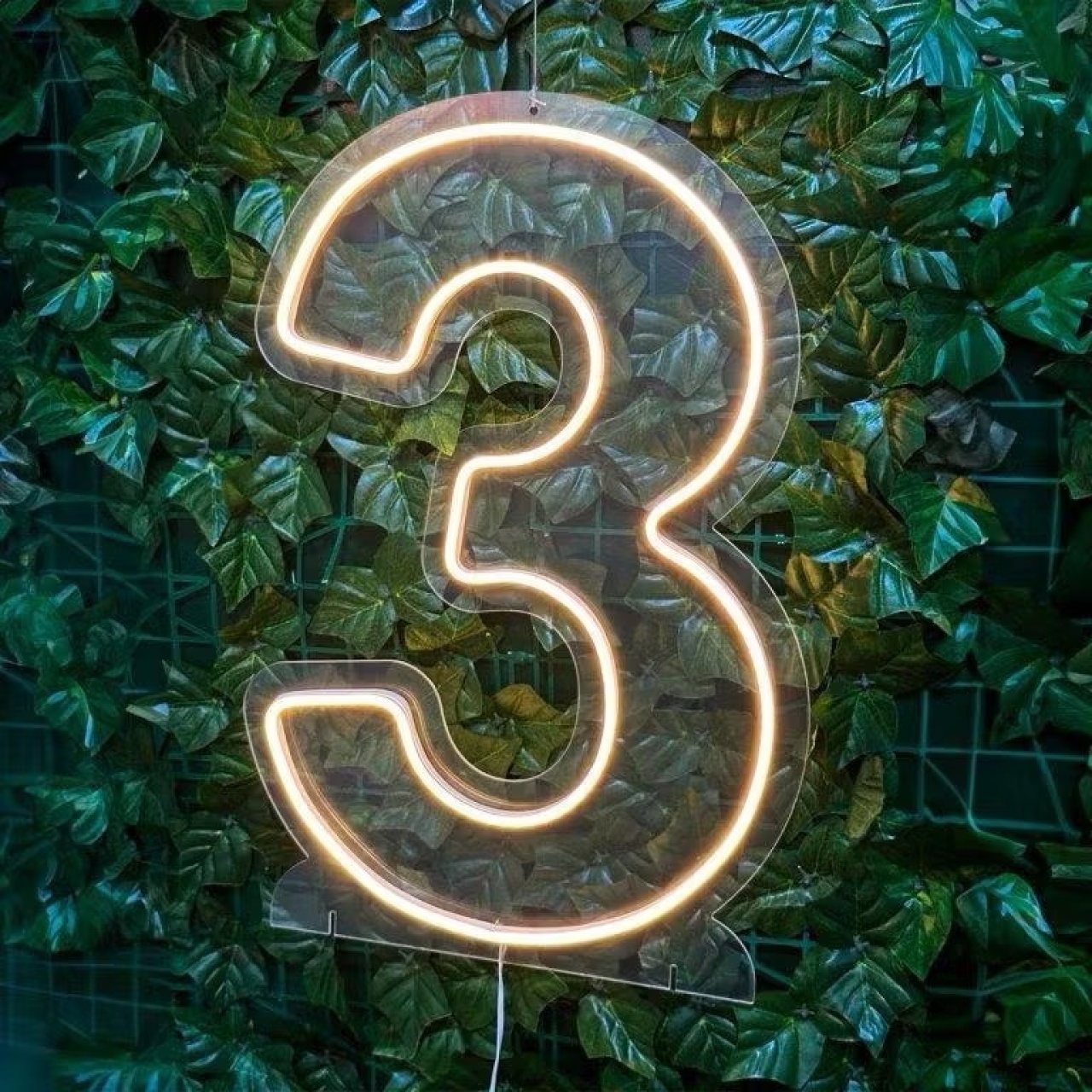 Número de Led - 3 - daydecorafestas
