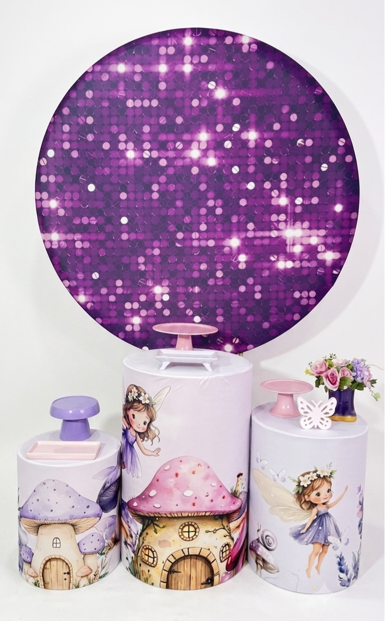 Kit - Borboletas - Jardim Encantado das Fadas - daydecorafestas