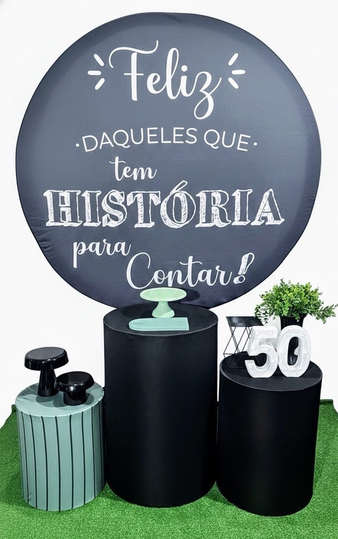 Kit - 50 Anos - Feliz Daqueles - daydecorafestas