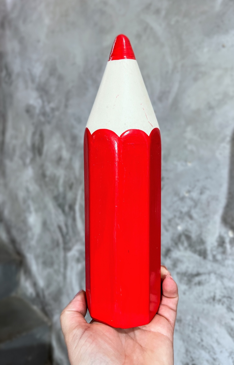 Lápis Cerâmica Vermelho  - daydecorafestas