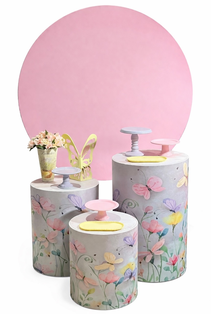 Kit - Borboletas - Jardim - daydecorafestas