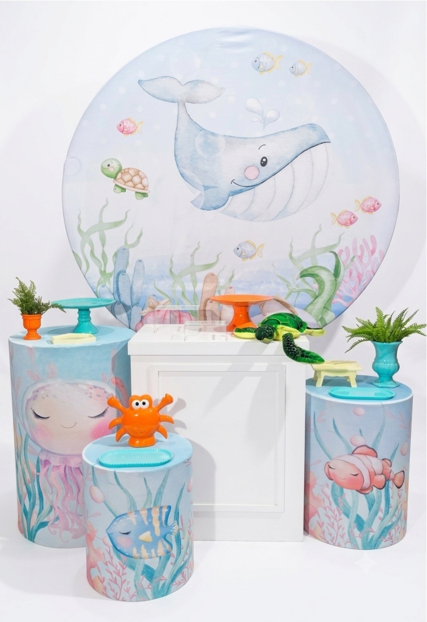 Kit - Fundo Do Mar 2 - daydecorafestas