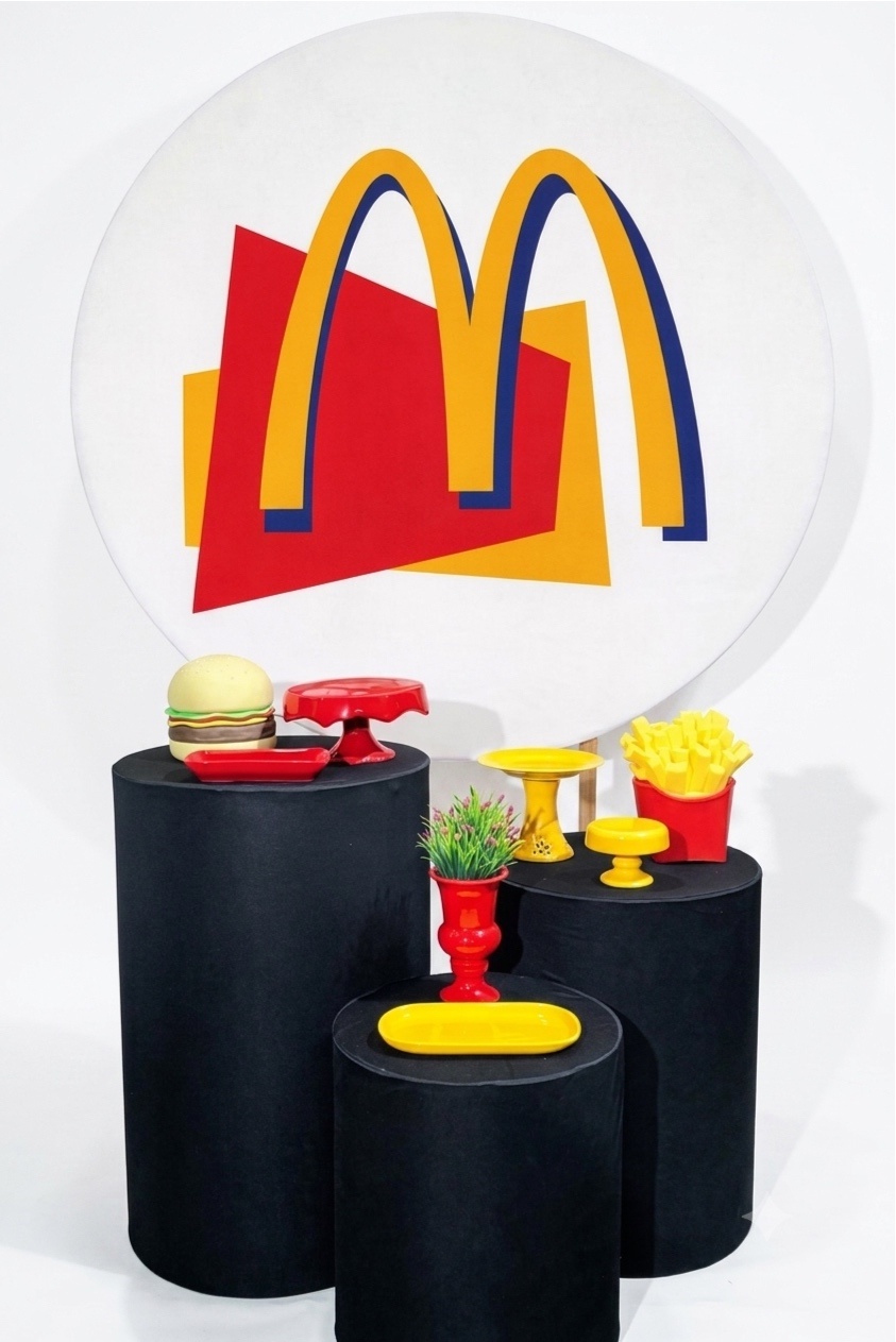 Kit - Hamburgueria Mc Donalds - daydecorafestas