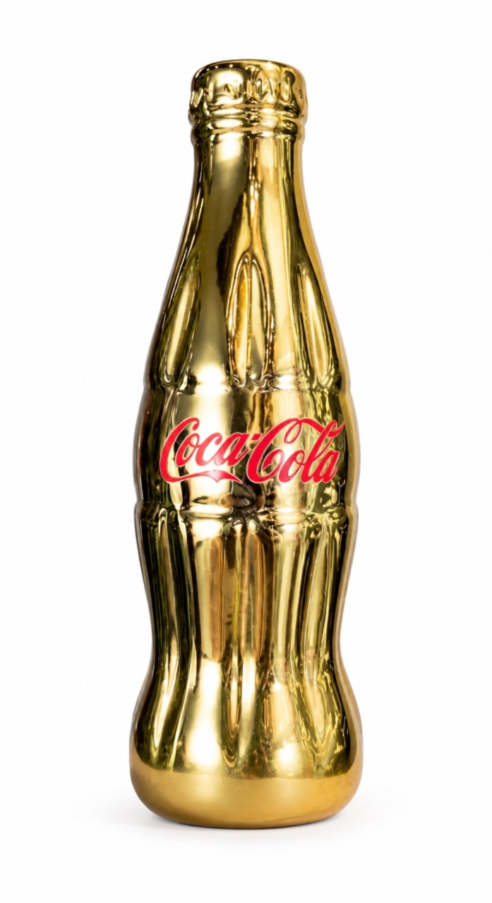 Garrafa Coca Cola - Cerâmica - daydecorafestas