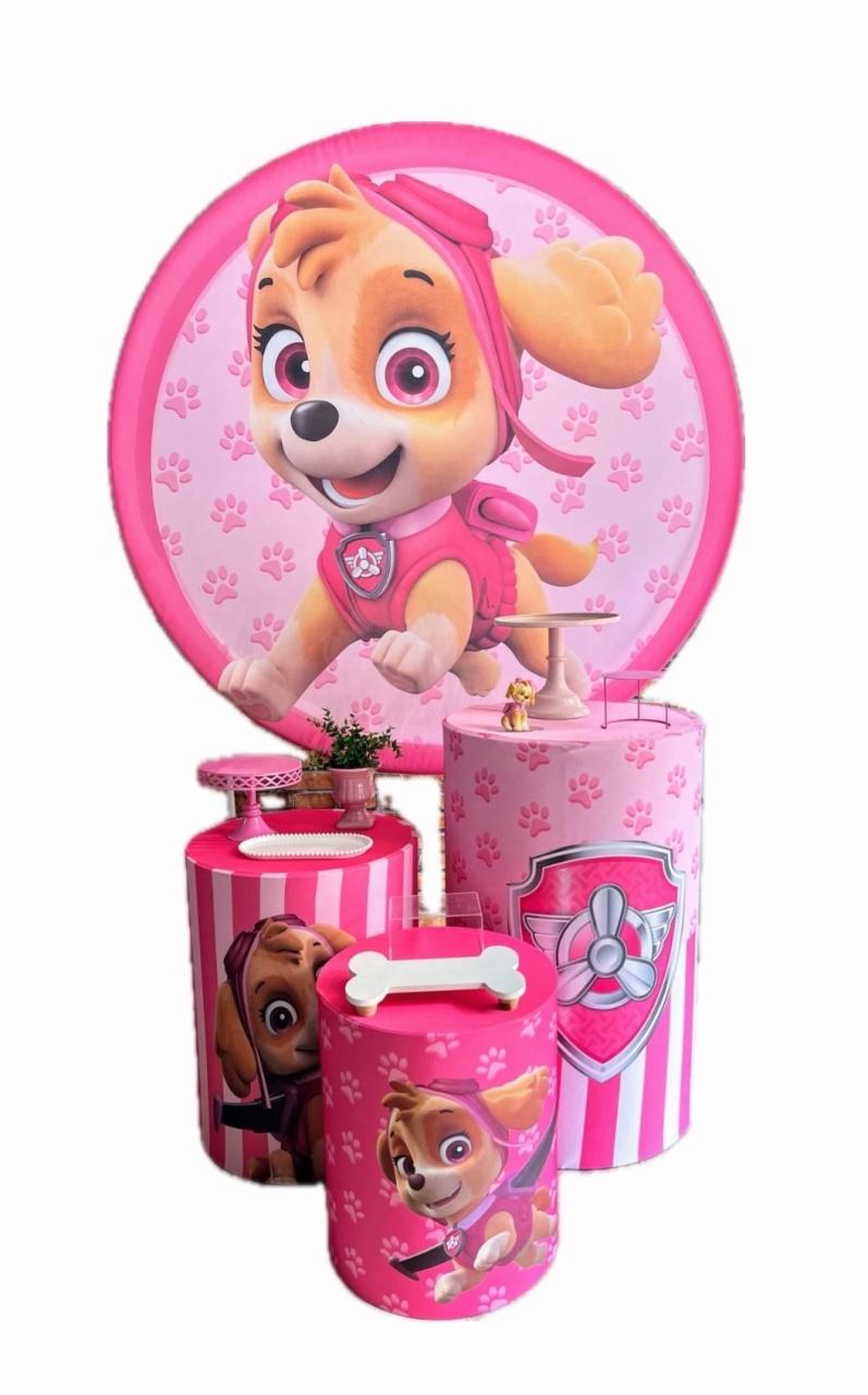 Kit - Patrulha Canina - Sky - daydecorafestas