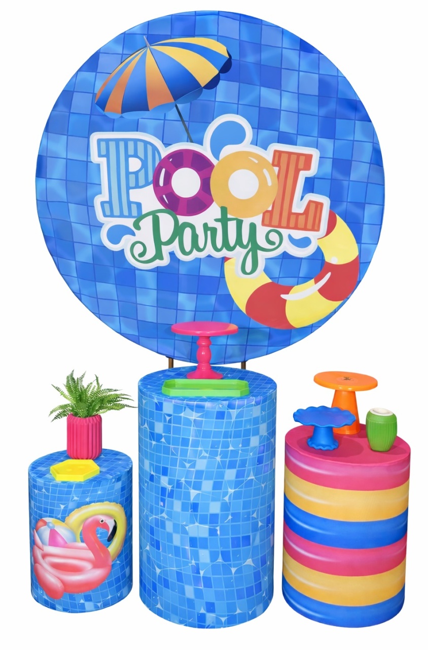 Kit - Pool Party - daydecorafestas