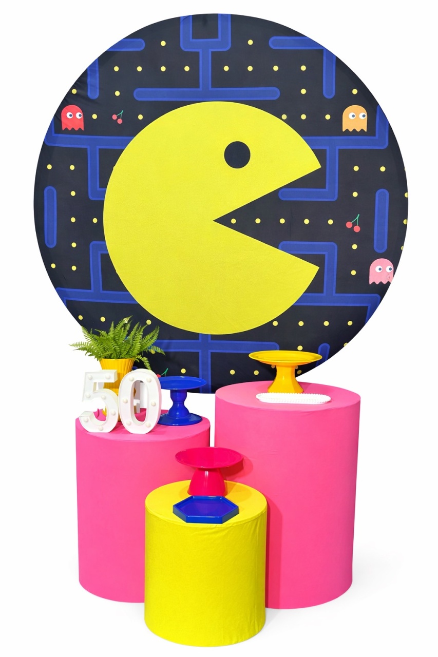 Kit - Pac Man 2 - daydecorafestas