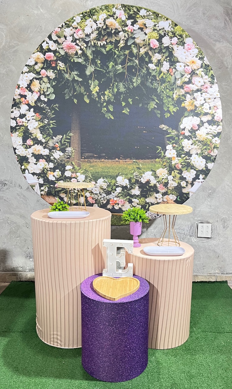 Kit - Lilás E Roxo - daydecorafestas