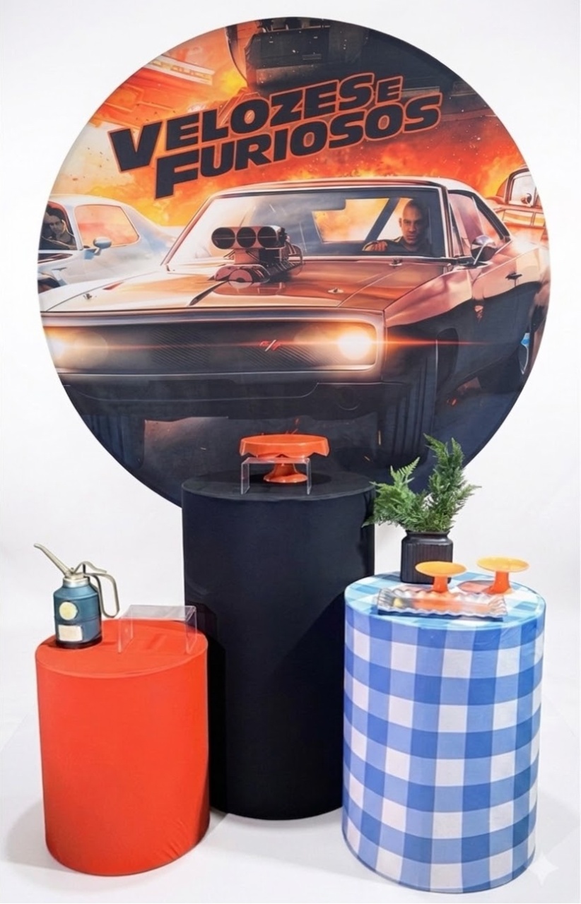 Kit - Velozes E Furiosos - daydecorafestas