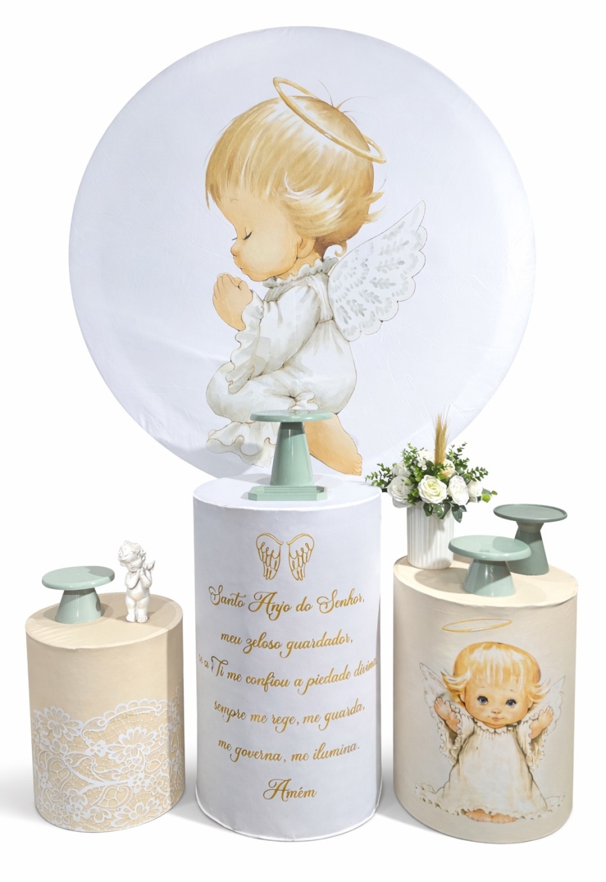Kit - Batizado - Verde 1 - daydecorafestas