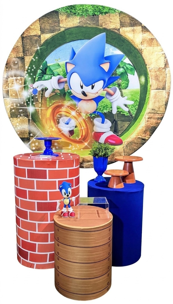 Kit - Sonic - daydecorafestas