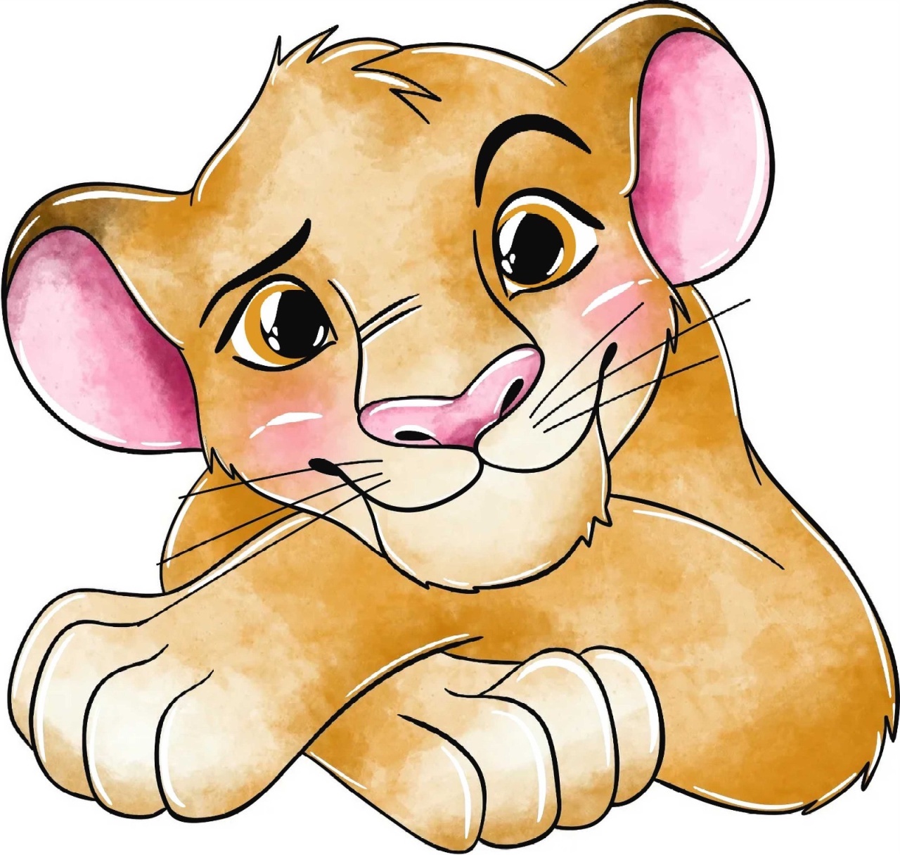 Rei Leão - Simba- Pvc - daydecorafestas