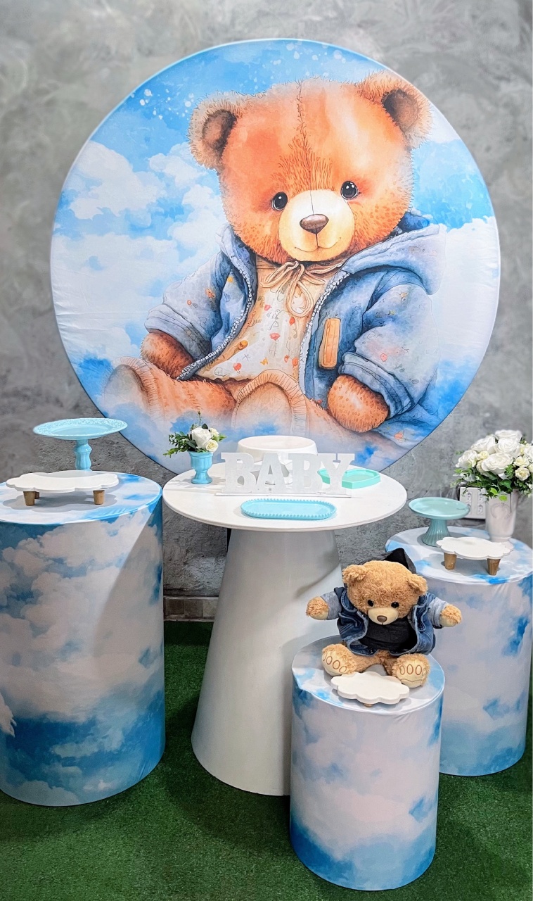Kit - Urso Jeans 2 - daydecorafestas