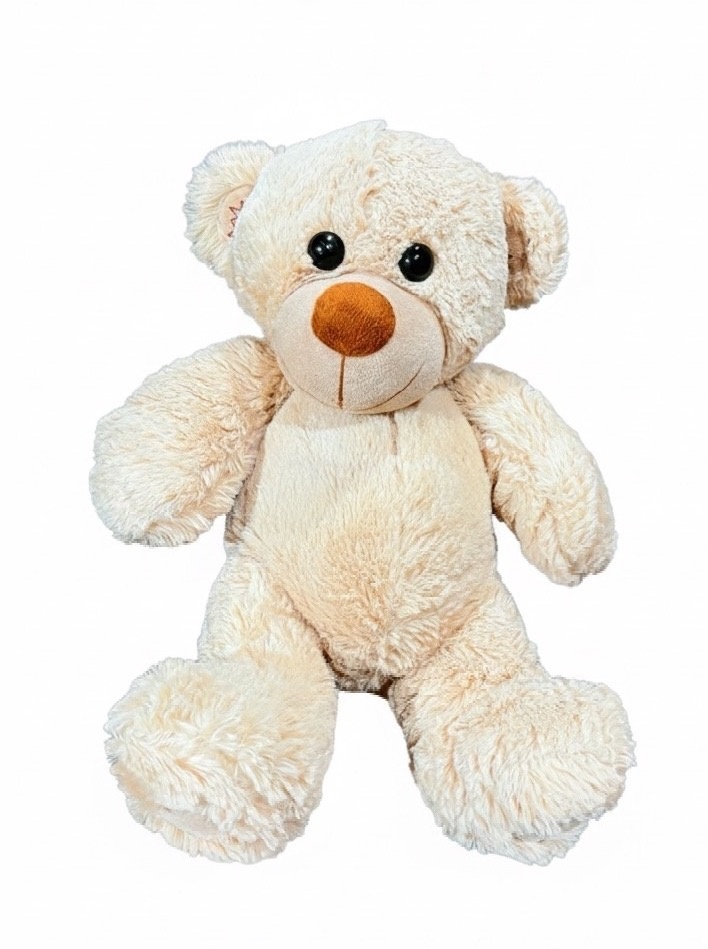 Urso Bege - Pelúcia - daydecorafestas