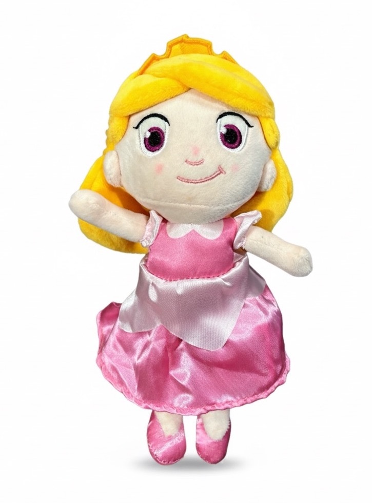 Princesa - Bela Adormecida - Pelúcia  - daydecorafestas