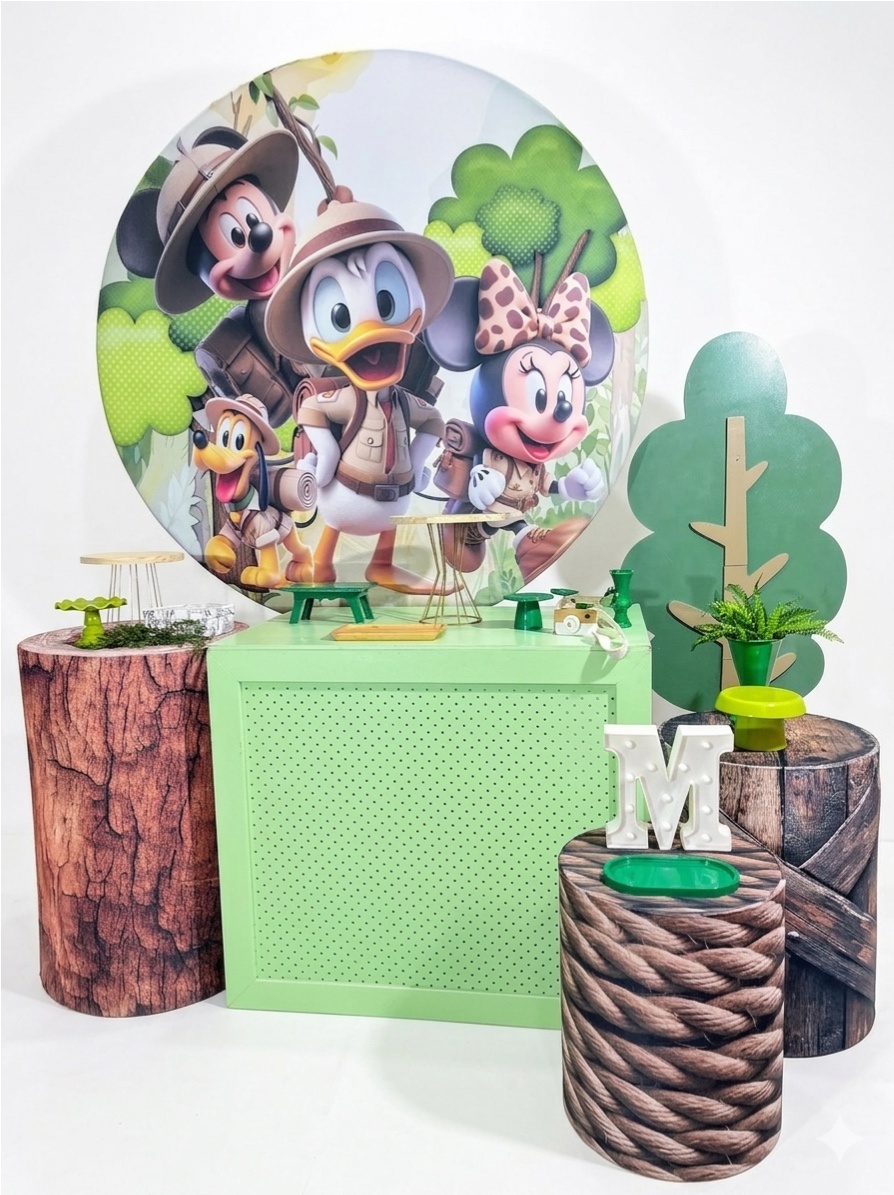 Kit - Mickey Safari 3 - daydecorafestas