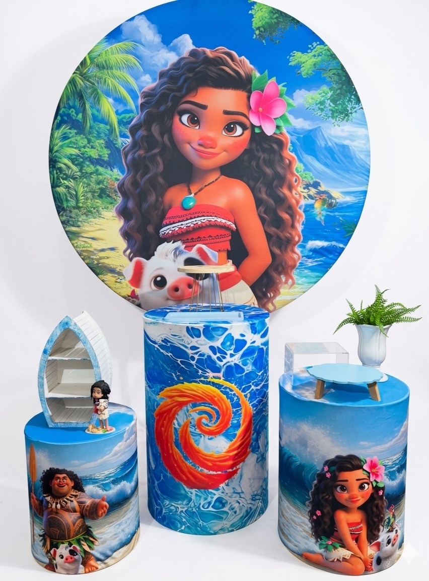 Kit - Moana - daydecorafestas