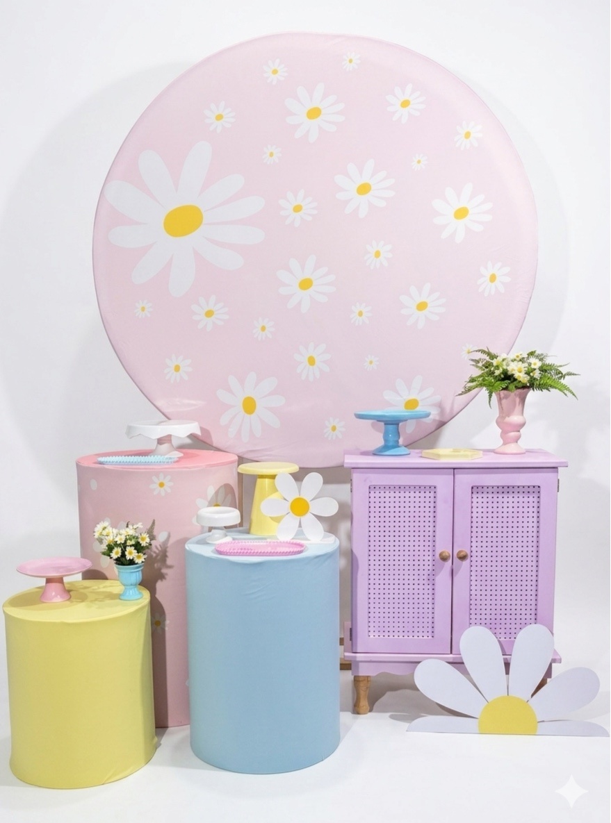 Kit - Margaridas 3 - daydecorafestas