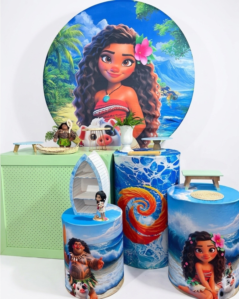 Kit - Moana 1 - daydecorafestas