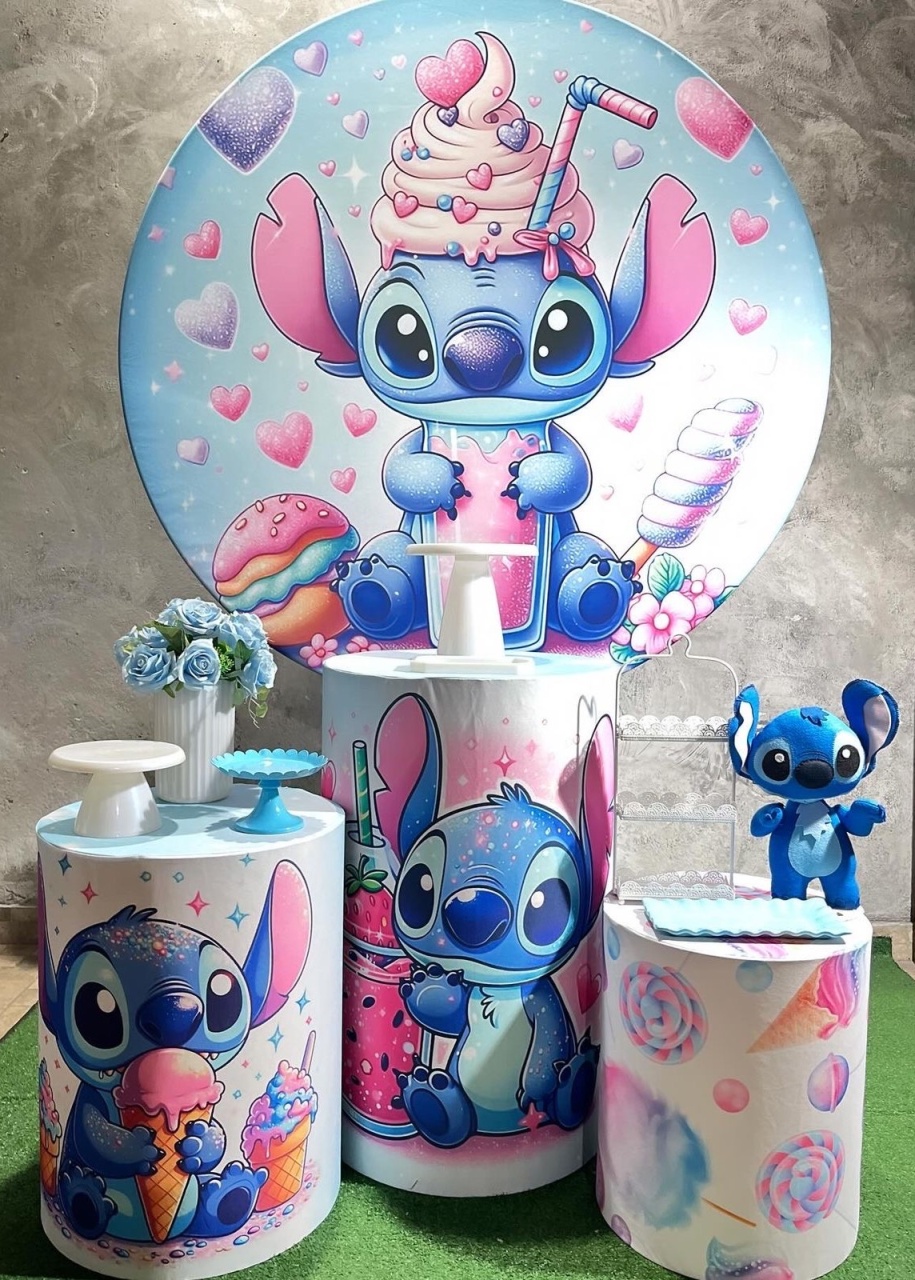 Kit - Stitch Doces - daydecorafestas