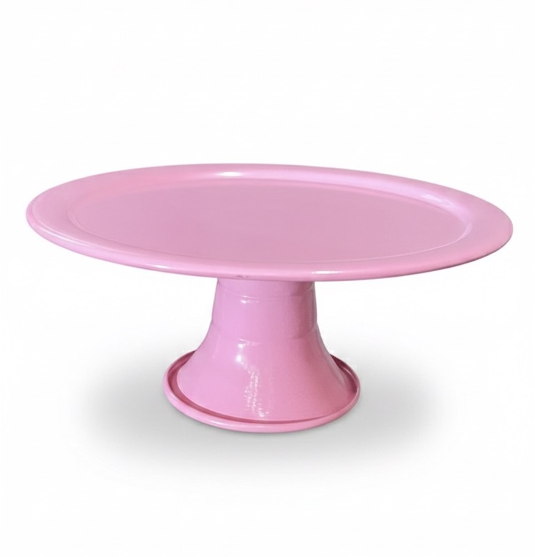 Bandeja Rosa Candy Ferro - M - daydecorafestas