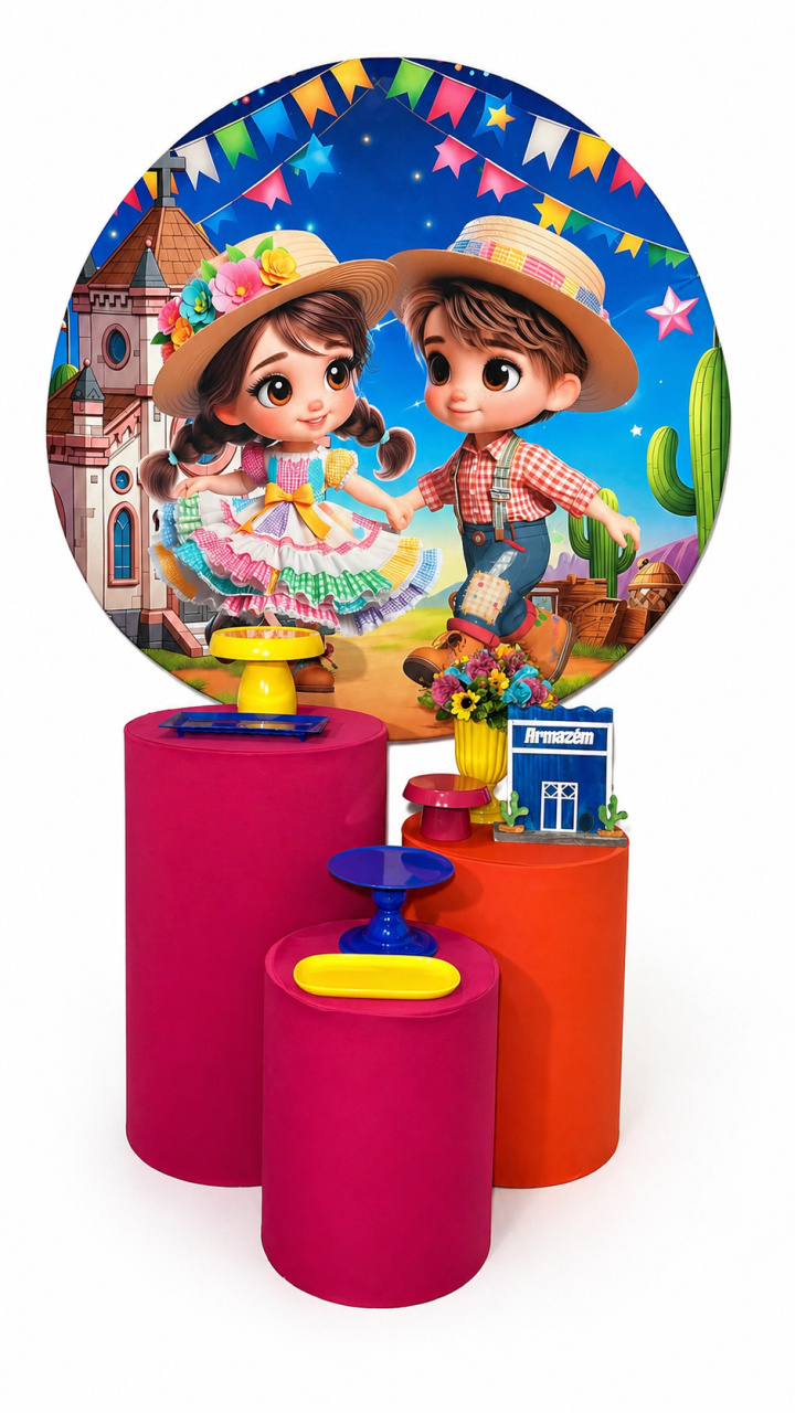 Kit - Festa Junina Casal  - daydecorafestas