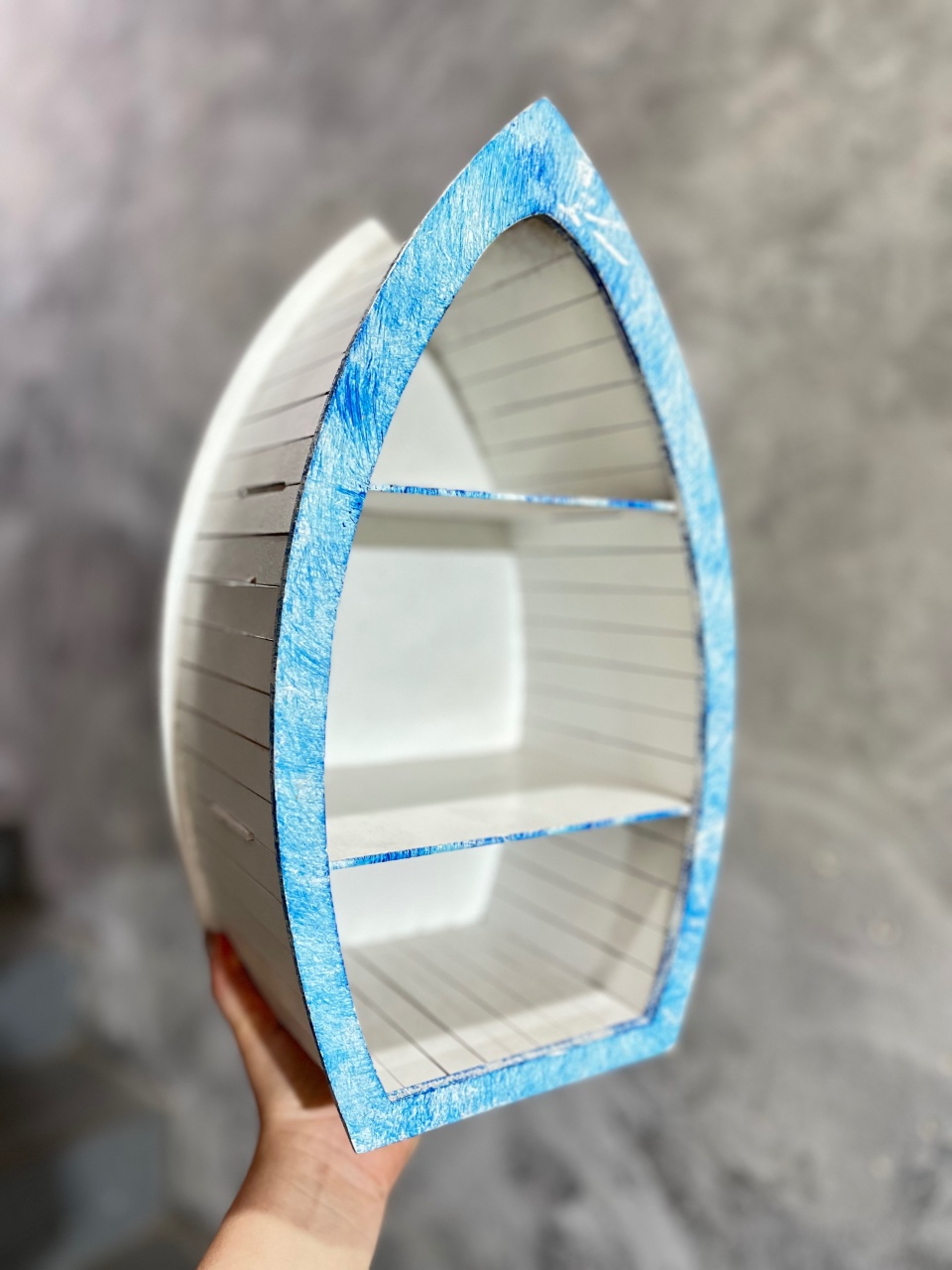 Barco Prateleira - Mdf - daydecorafestas