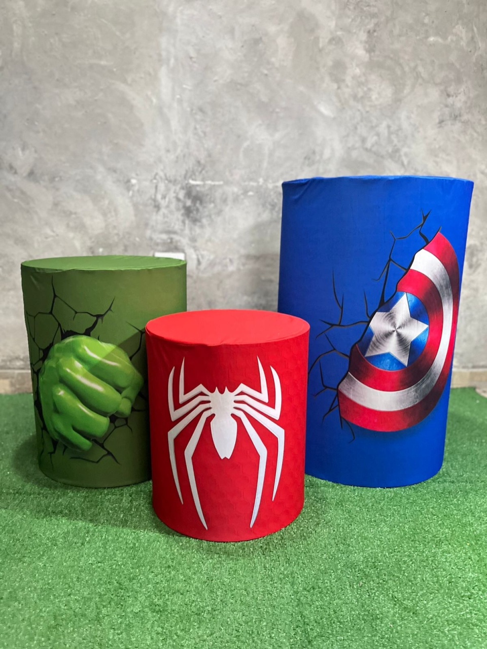 Trio de Capas - Vingadores - daydecorafestas