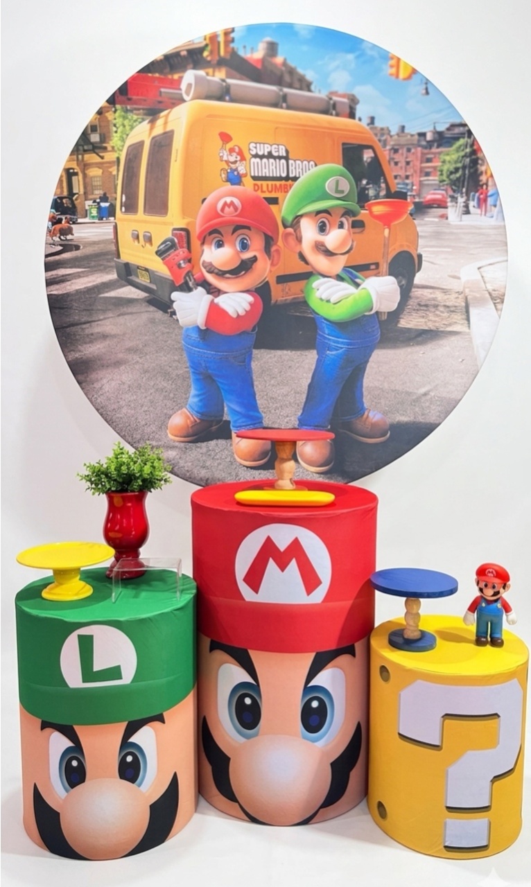 Kit - Super Mario - daydecorafestas