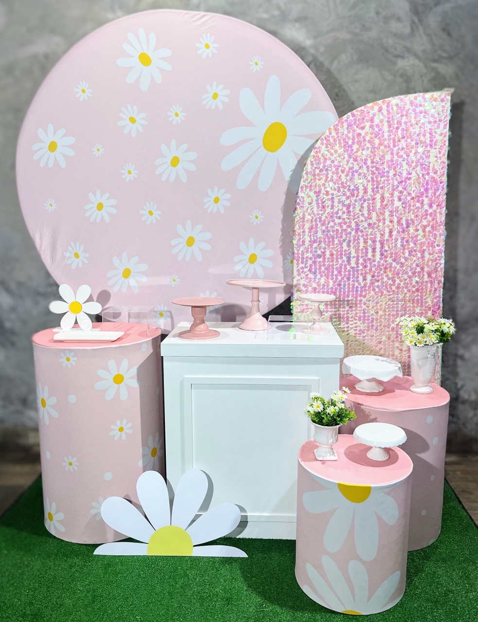 Kit - Margaridas - Luxo - daydecorafestas