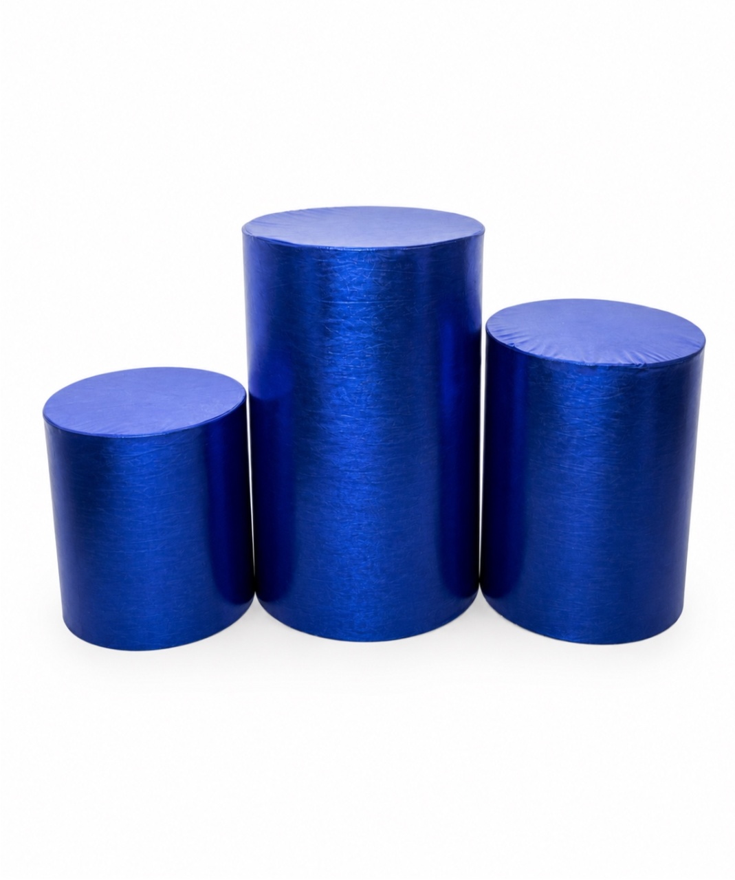 Trio Capas - Azul Escuro Metalizado - daydecorafestas