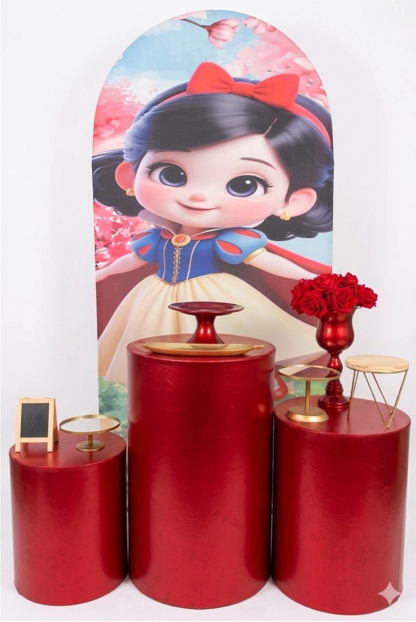 Kit - Branca de Neve Baby Luxo - daydecorafestas