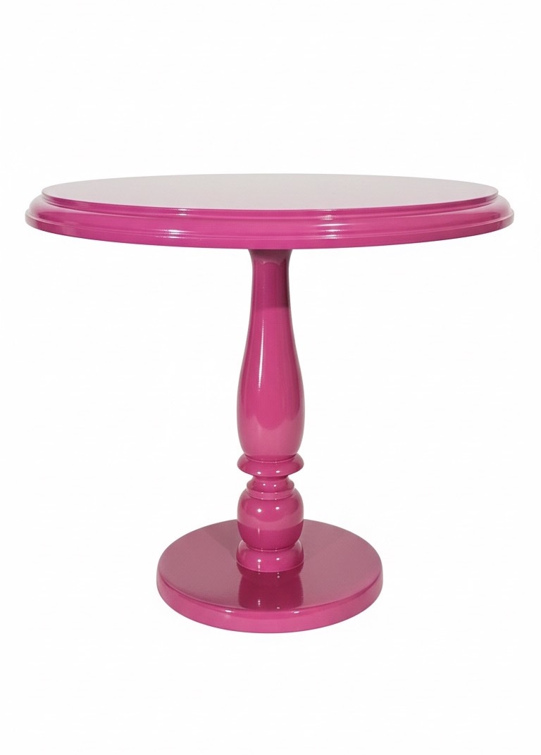 Bandeja Pink Clara Laqueada - Gg - daydecorafestas