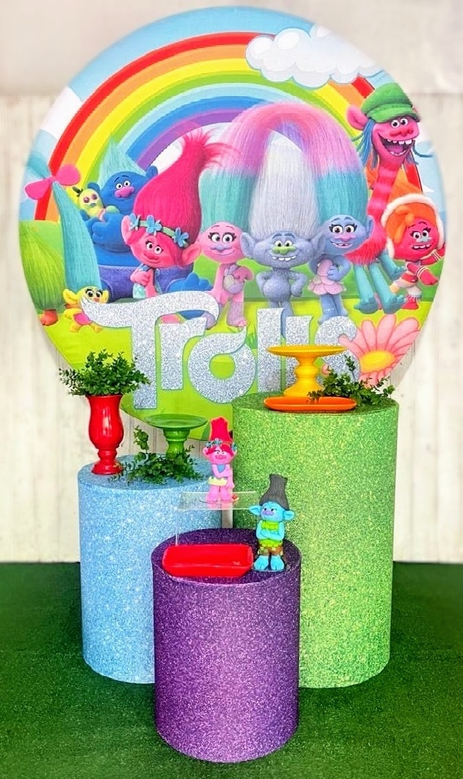 Kit - Trolls - daydecorafestas