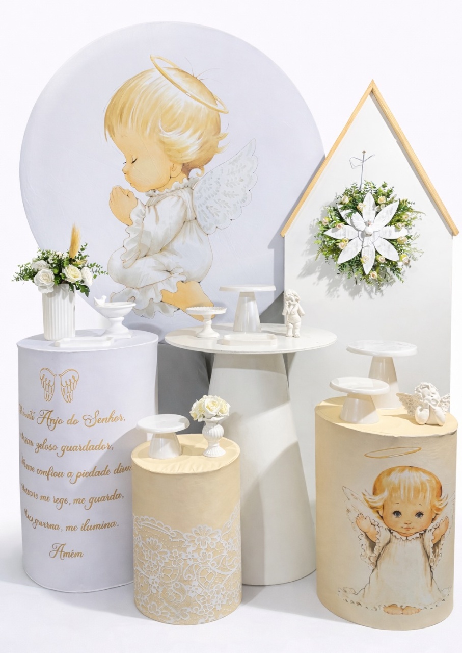 Kit - Batizado - Branco 3 - daydecorafestas