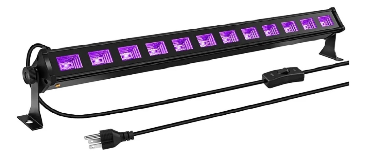 Luz Negra Com Tomada - daydecorafestas