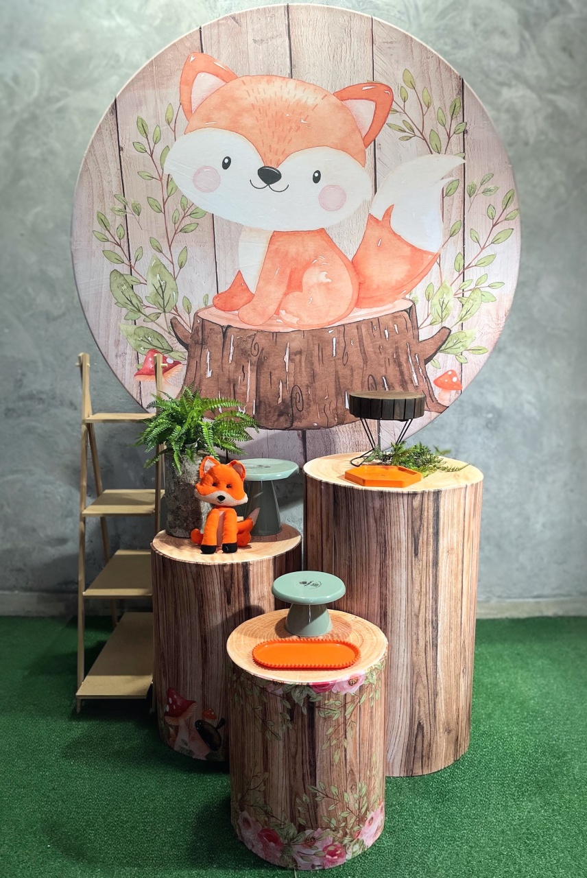 Kit - Raposinha - daydecorafestas