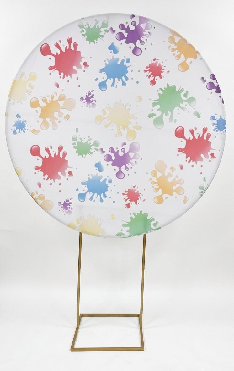 Painel Redondo 1,50 - Slime - daydecorafestas