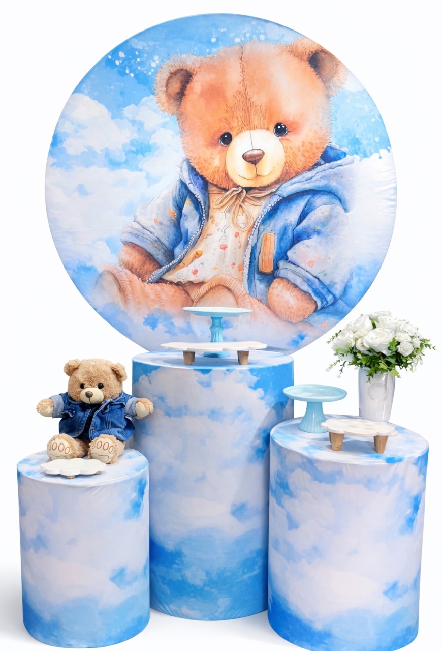 Kit - Urso Jeans - daydecorafestas