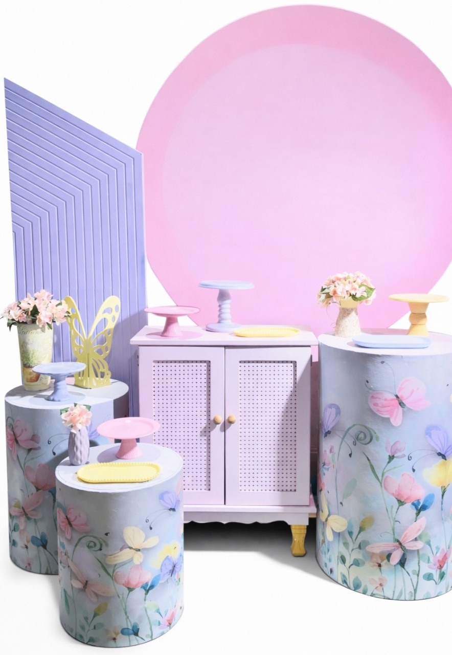 Kit - Borboletas 3 - Jardim - daydecorafestas