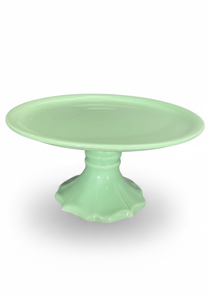 Bandeja Verde Candy Ceramica - Gg - daydecorafestas