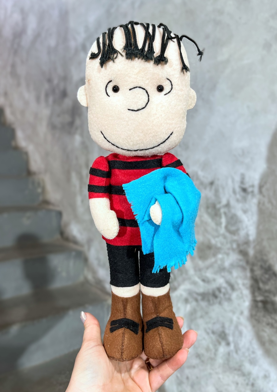 Snoopy - Feltro - Linus - daydecorafestas