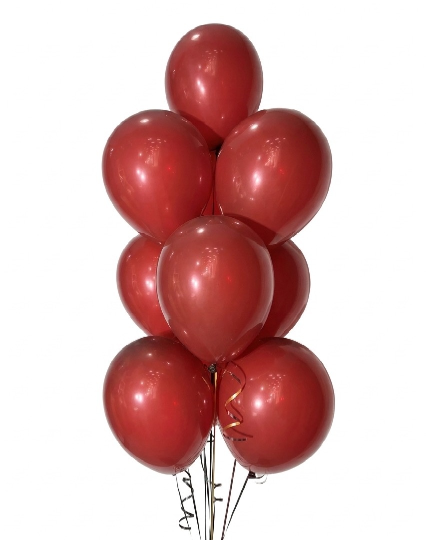 Balão Latéx Liso Com Gás Hélio - daydecorafestas