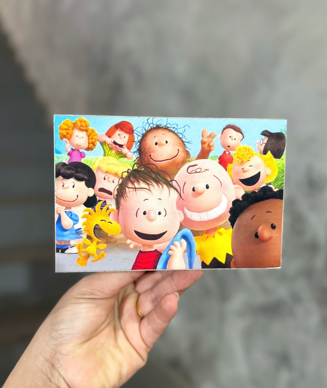 Snoopy - Quadro - Selfie Turma - daydecorafestas