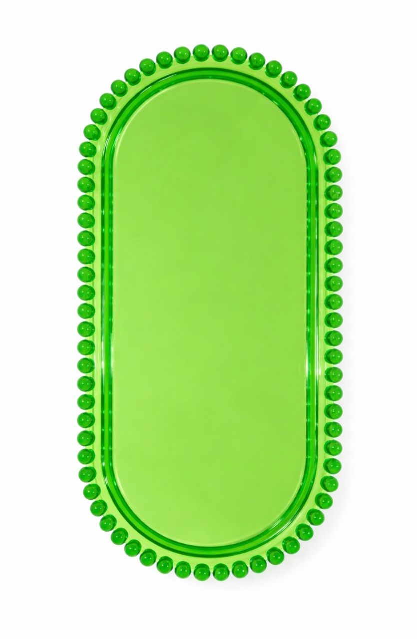 Bandeja Verde Oval - daydecorafestas