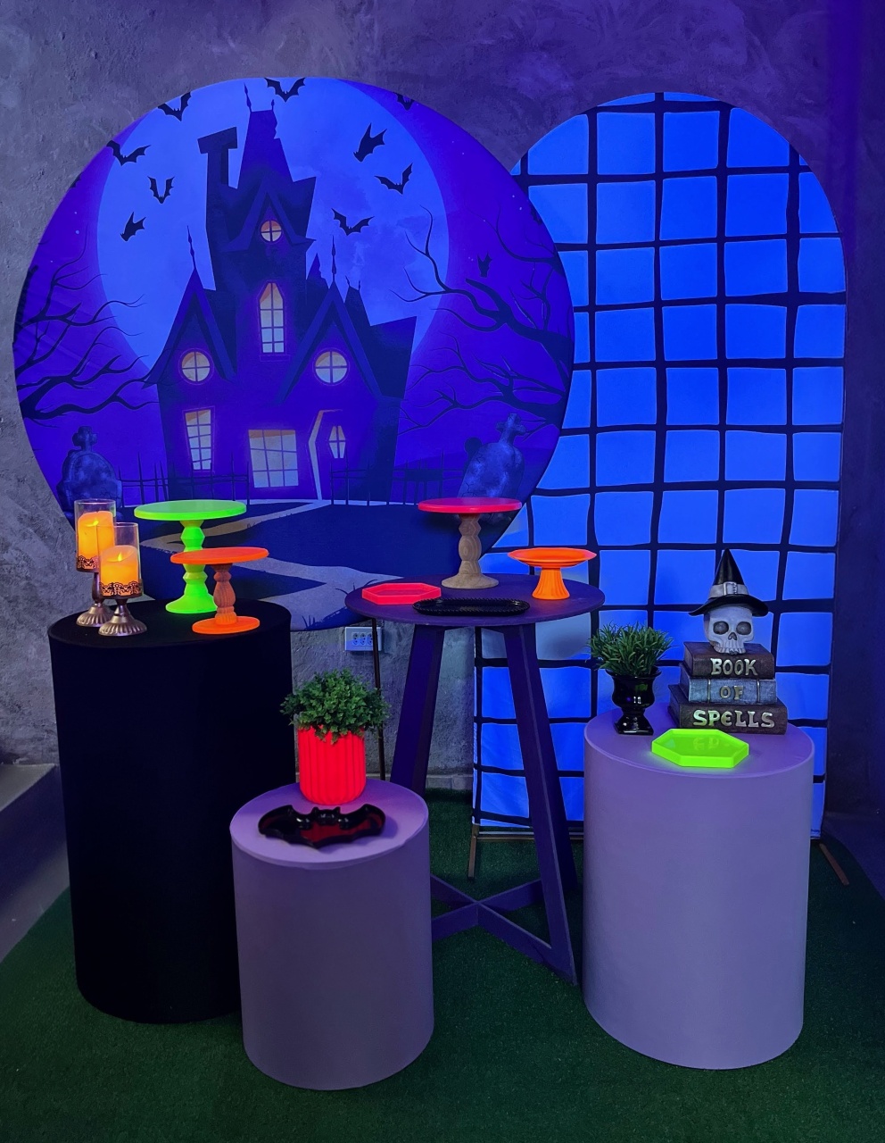 Kit - Halloween - Neon - daydecorafestas