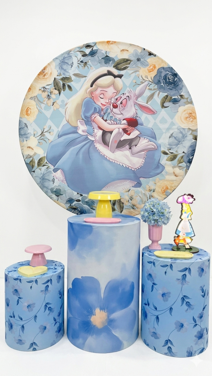 Kit - Alice Floral - daydecorafestas