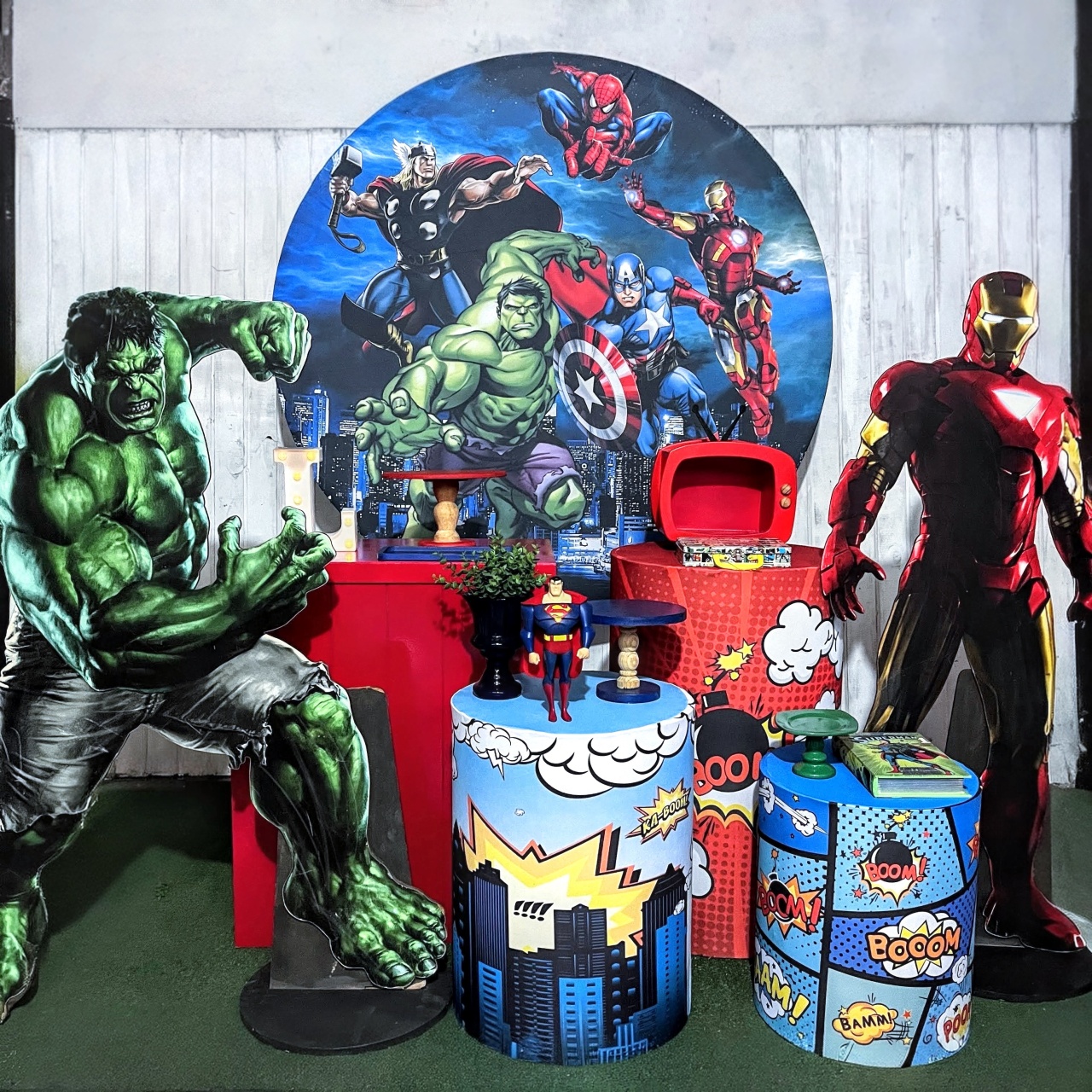 Kit - Heróis  - daydecorafestas