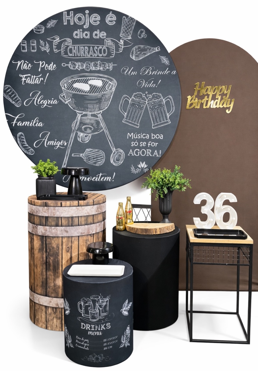 Kit - Churrasco 3 - daydecorafestas